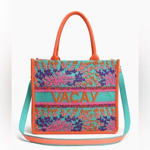 America & Beyond A&B Limited edition Caribbean Vacay Tote NWT